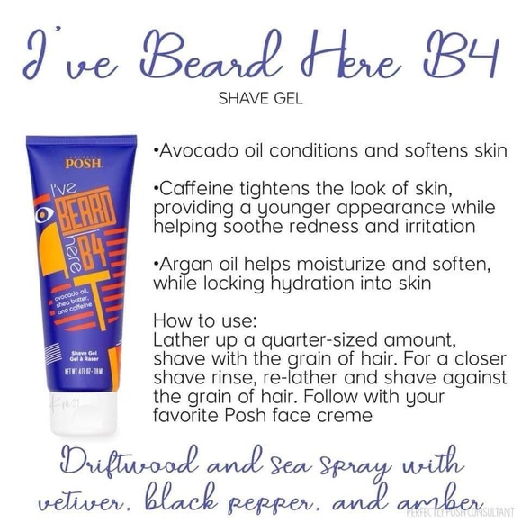 NEW I’ve Beard Here B4 Shave Gel 🪒 - Picture 3 of 6